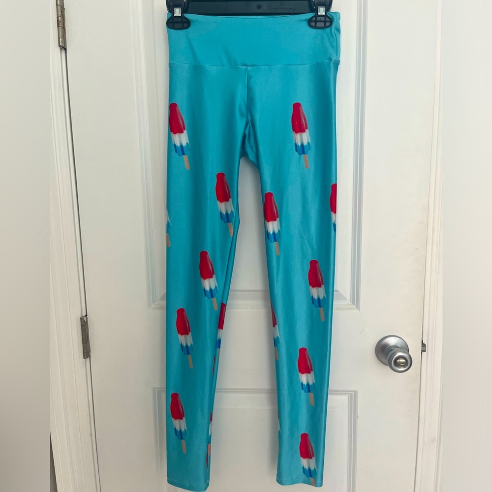 GOLDSHEEP athletic printed leggings size small